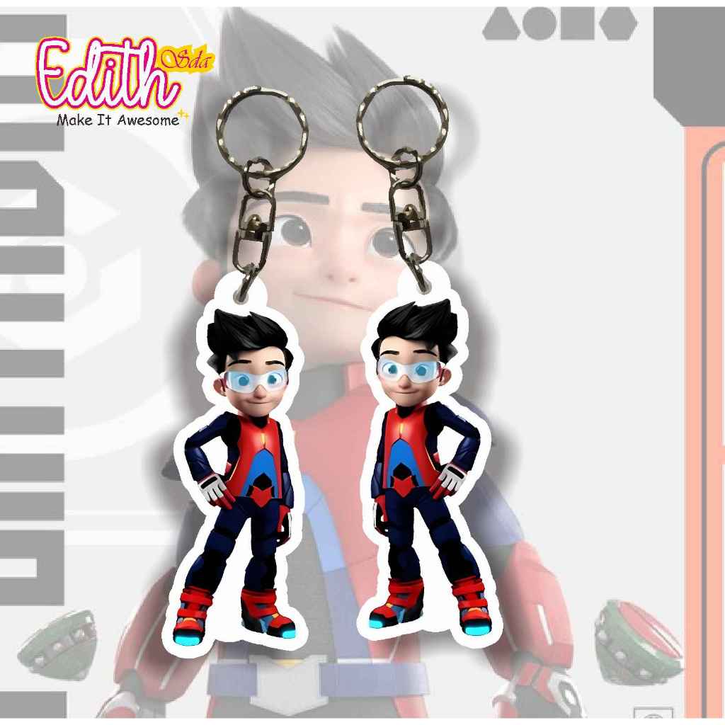 [BUKAN PO] Gantungan Kunci Ejen Ali / Keychain Ejen Ali