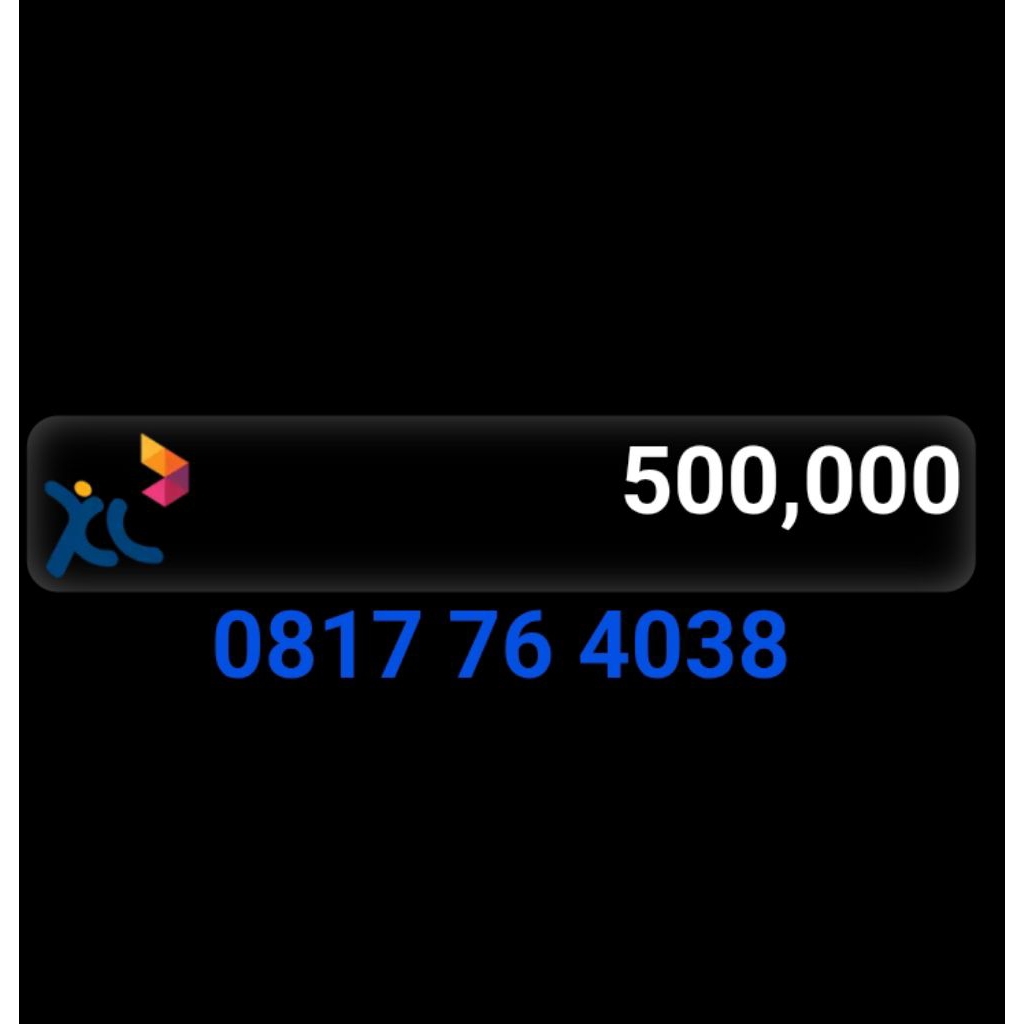 Nomorcantik XL 10 digit