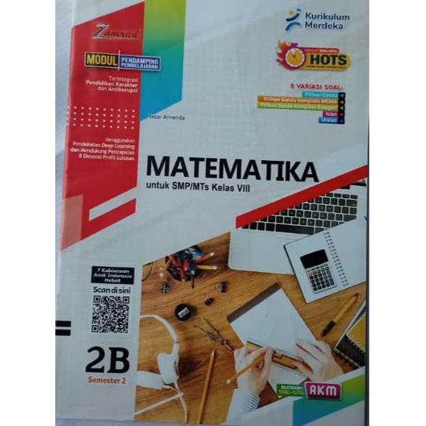 LKS SMP/MTS MATEMATIKA KELAS 8 SEMESTER 2 KURIKULUM MERDEKA
