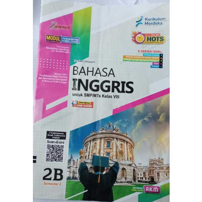 LKS SMP/MTS BAHASA INGGRIS KELAS 8 SEMESTER 2 KURIKULUM MERDEKA
