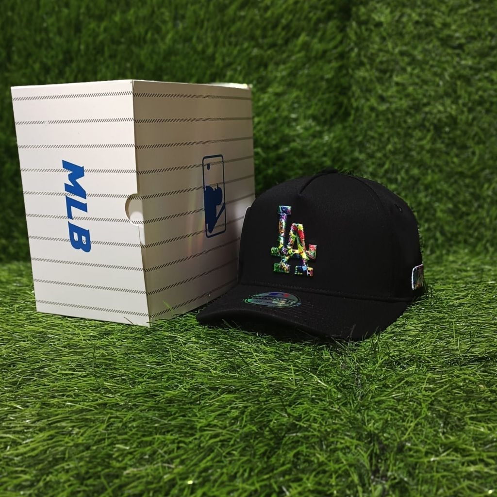 Topi LA Rainbow Los Angeles Unisex Premium Best Quality
