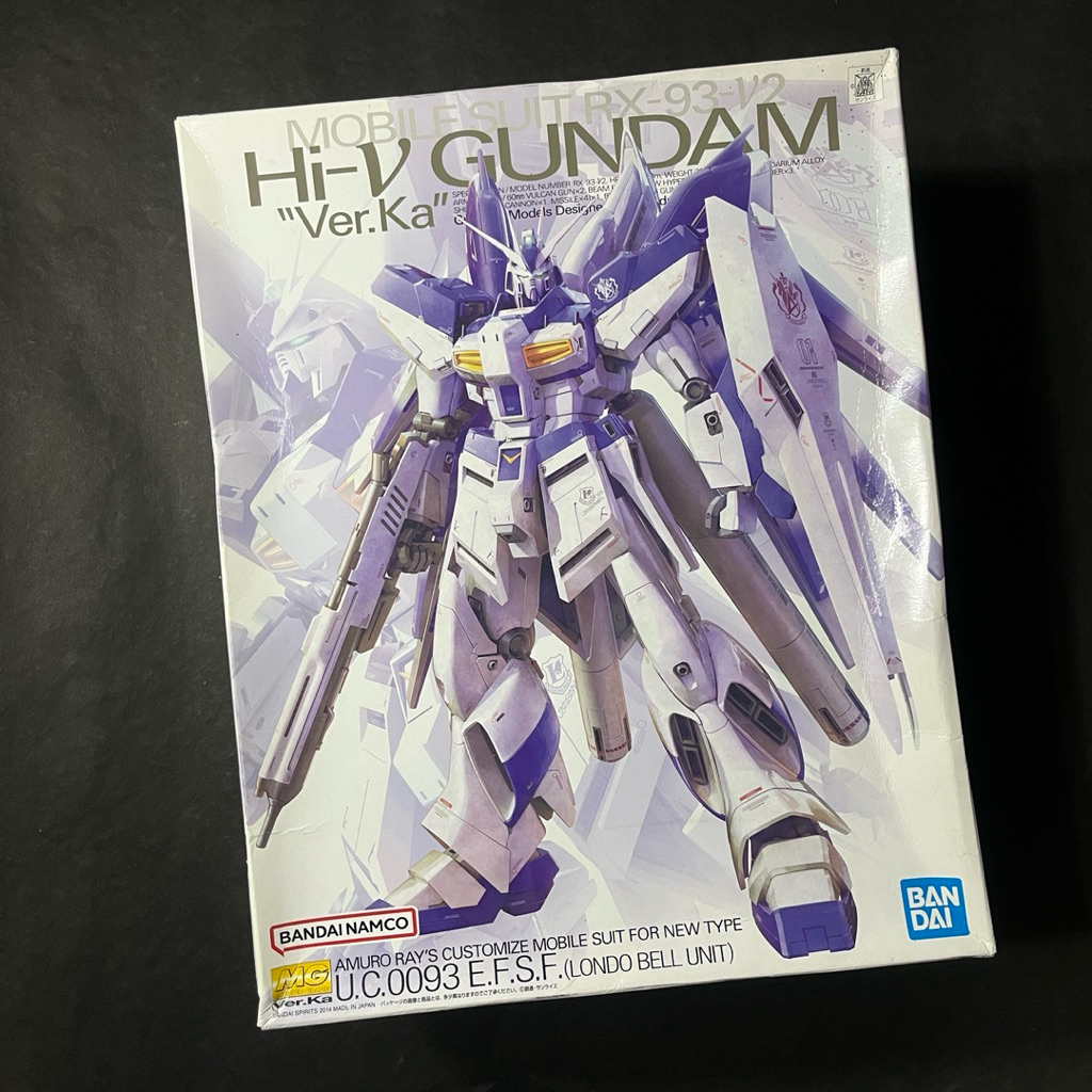 MG Hi-Nu Gundam / Hi-V Gundam Ver. Ka - Bandai 1/100 (Second)