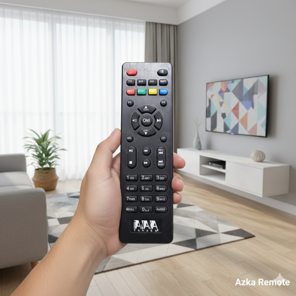 REMOTE REMOT RECEIVER STB PARABOLA AAA TANAKA ORIGINAL PLS