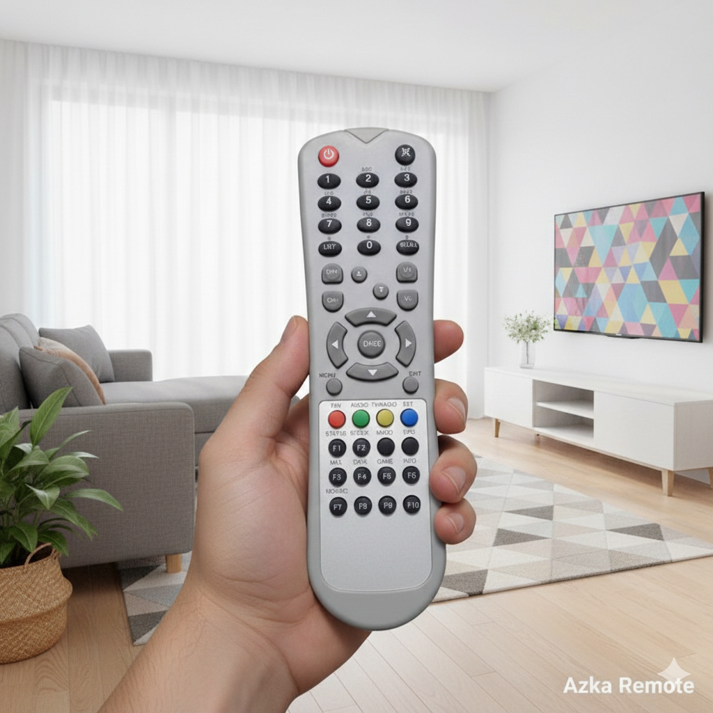 REMOTE REMOT RECEIVER STB PARABOLA TANAKA TELKOMVISION ORIGINAL ASLI