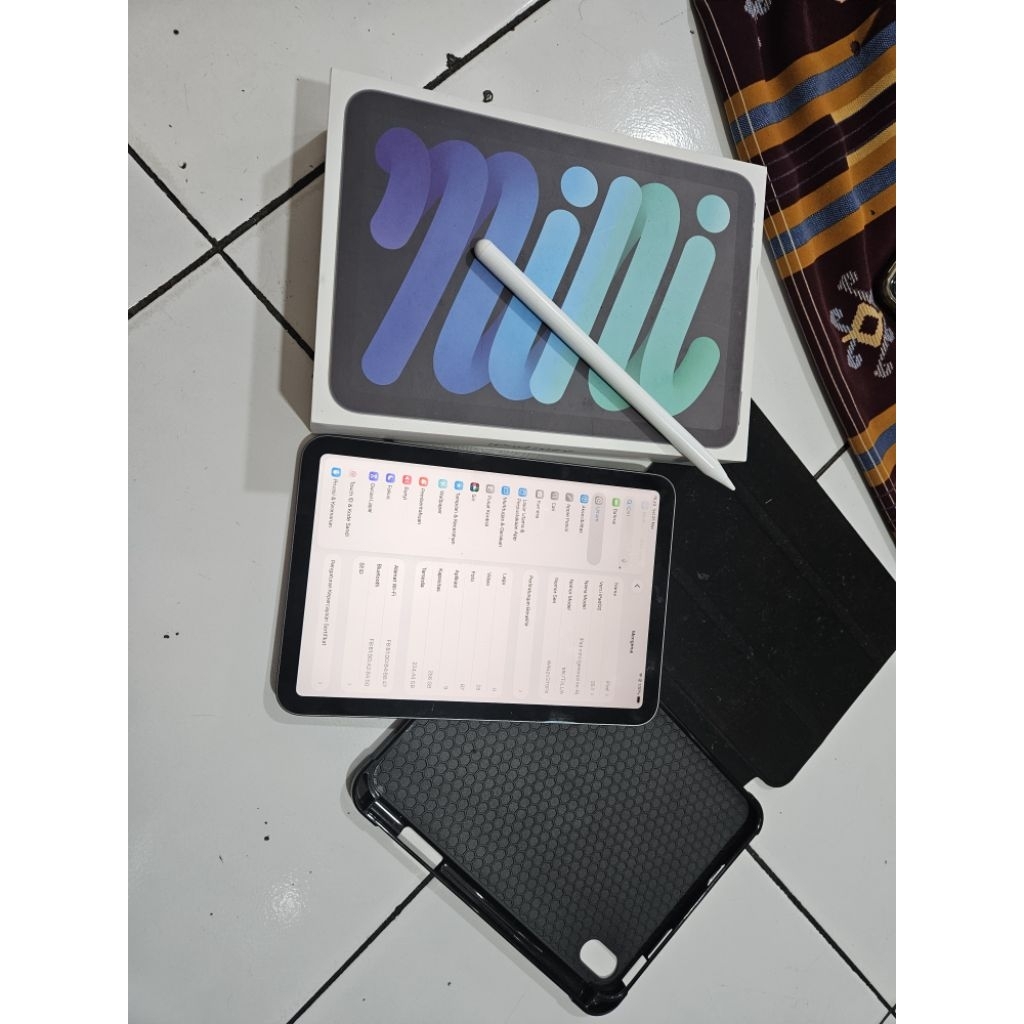 iPad mini 6 256gb wifi only, joss