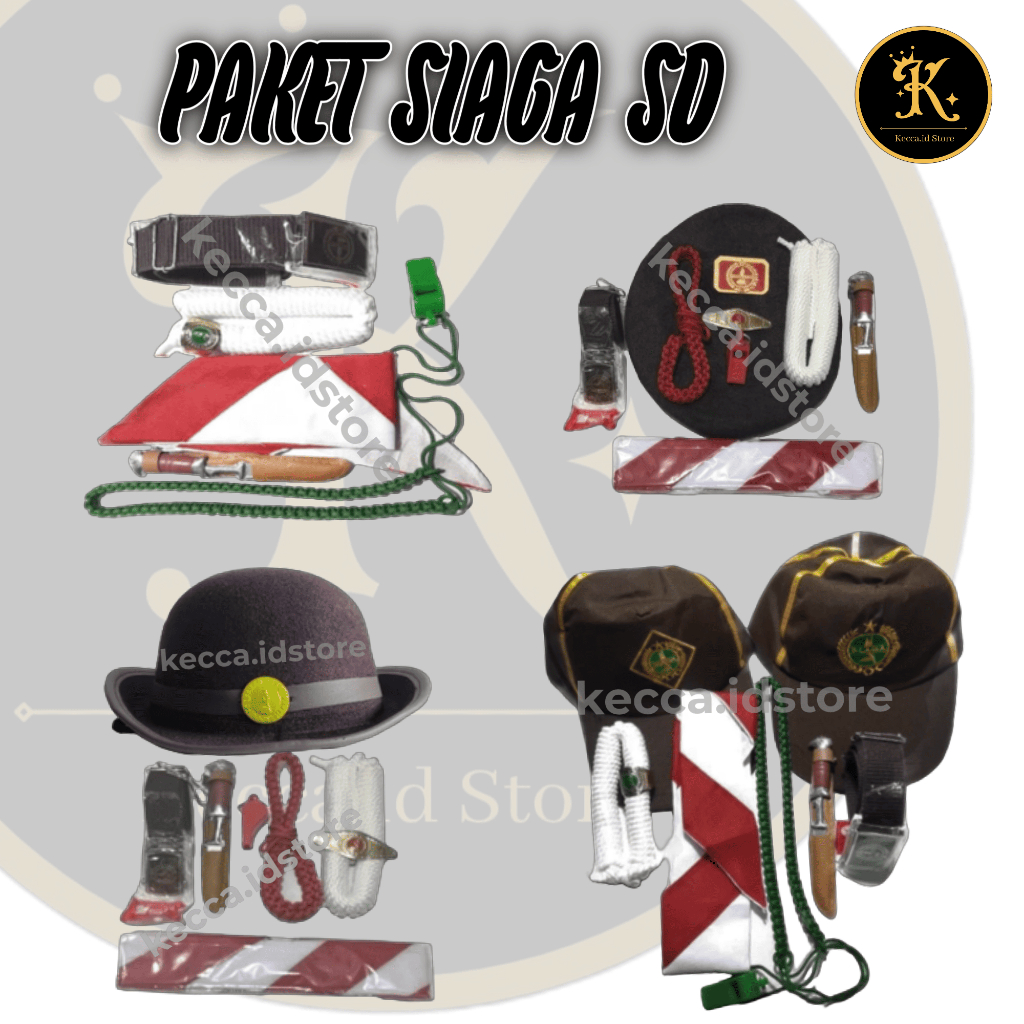 Atribut Pramuka Penggalang Siaga 1 Set / Pramuka Penggalang  Siaga SD SMP