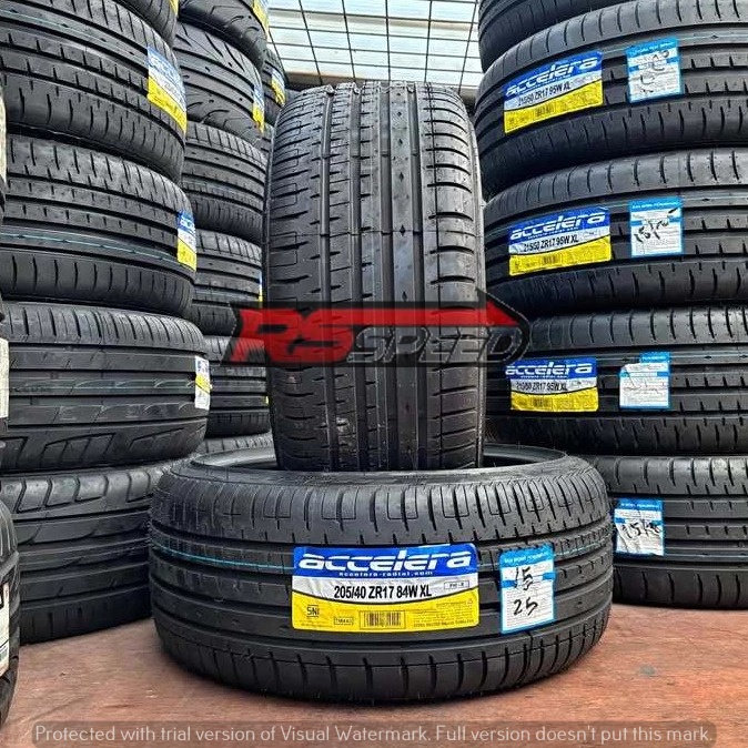 Accelera PHI-R Ban Mobil 205/40 R17 Baru Ban Mobil Tubles Ring 17 Ban Mobil Tubles