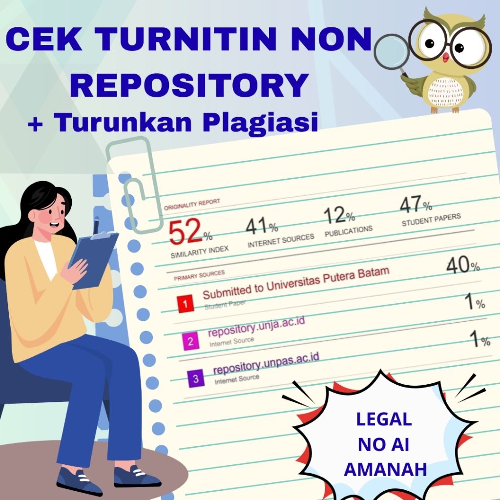 CEK TURNITIN-NO REPOSITORY AMAN, DAN LEGAL