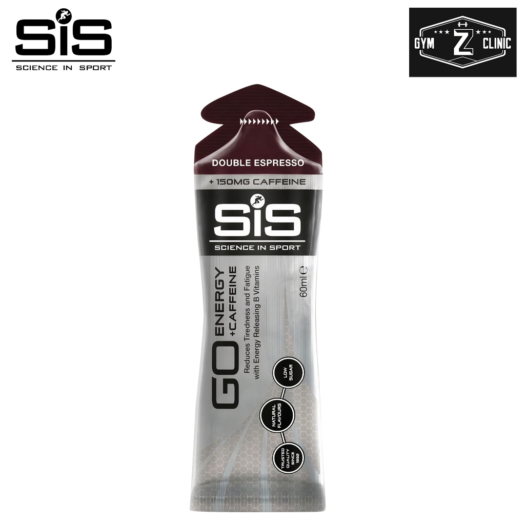 SIS Gel Caffeine Isotonic Energy + Caffeine 75mg Endurance Gel with Caffeine SisGel