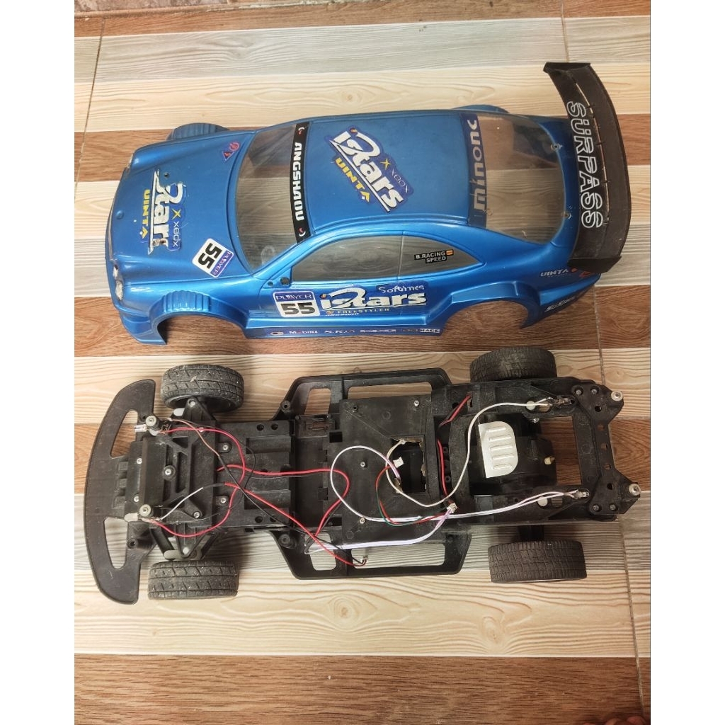 bodi bahan lentur kit rc Qd skal 1/10