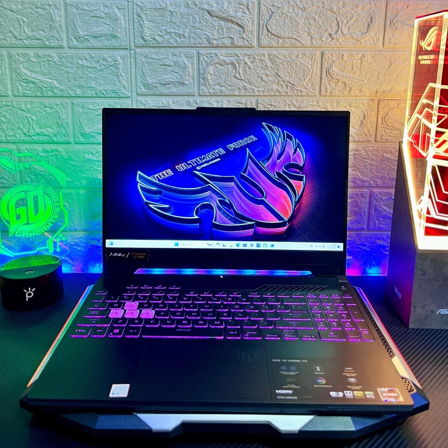 ASUS TUF A15 FA507RM Ryzen 7 6800H RTX 3060 6GB RAM 16GB SSD 512GB 144Hz Gaming Laptop Second Mulus