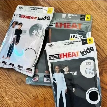 manset set anak 32 degrees Heat Putih