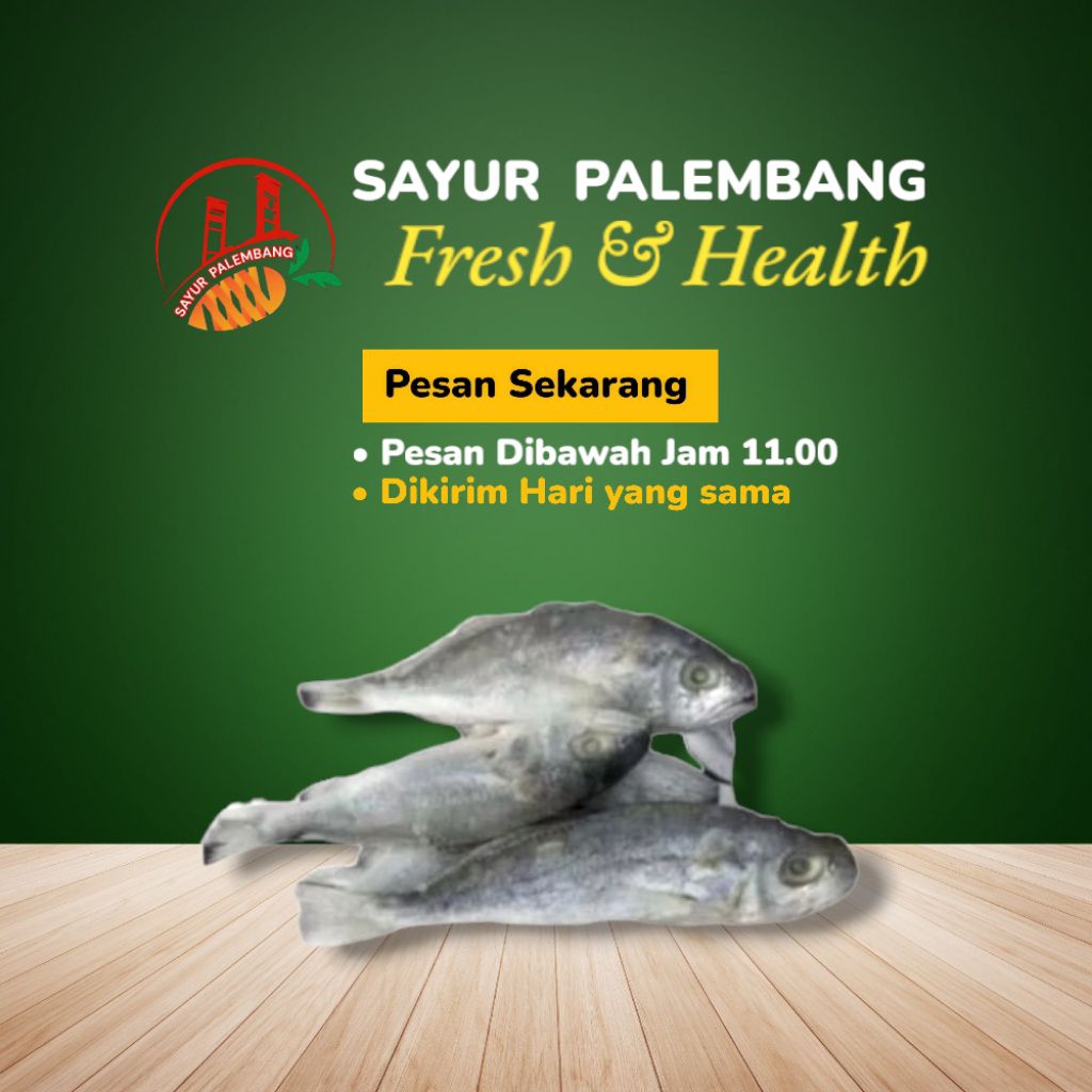 Ikan Asin Kepala Utuh - Sayur Palembang