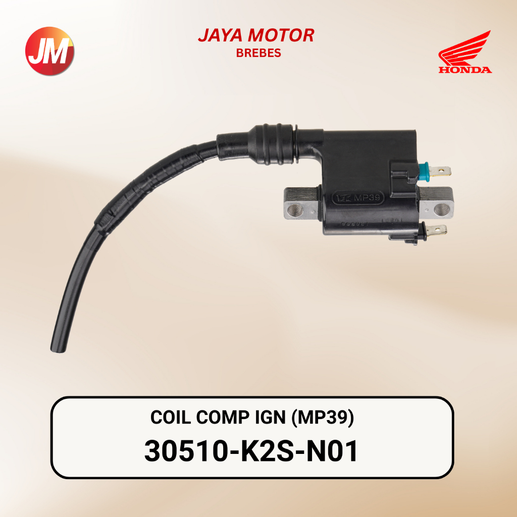 30510K2SN01 Coil Ignition Pengapian TEC MP39 Honda Vario Stylo 160 30510-K2S-N01 Kuil K3V