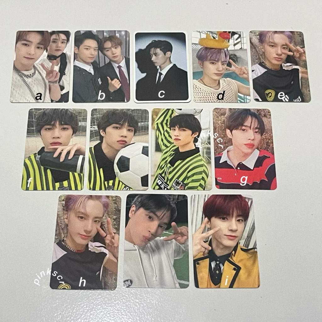 the boyz hyunjae juyeon sunwoo younghoon eric sangyeon juhaknyeon q new photocard official road to k