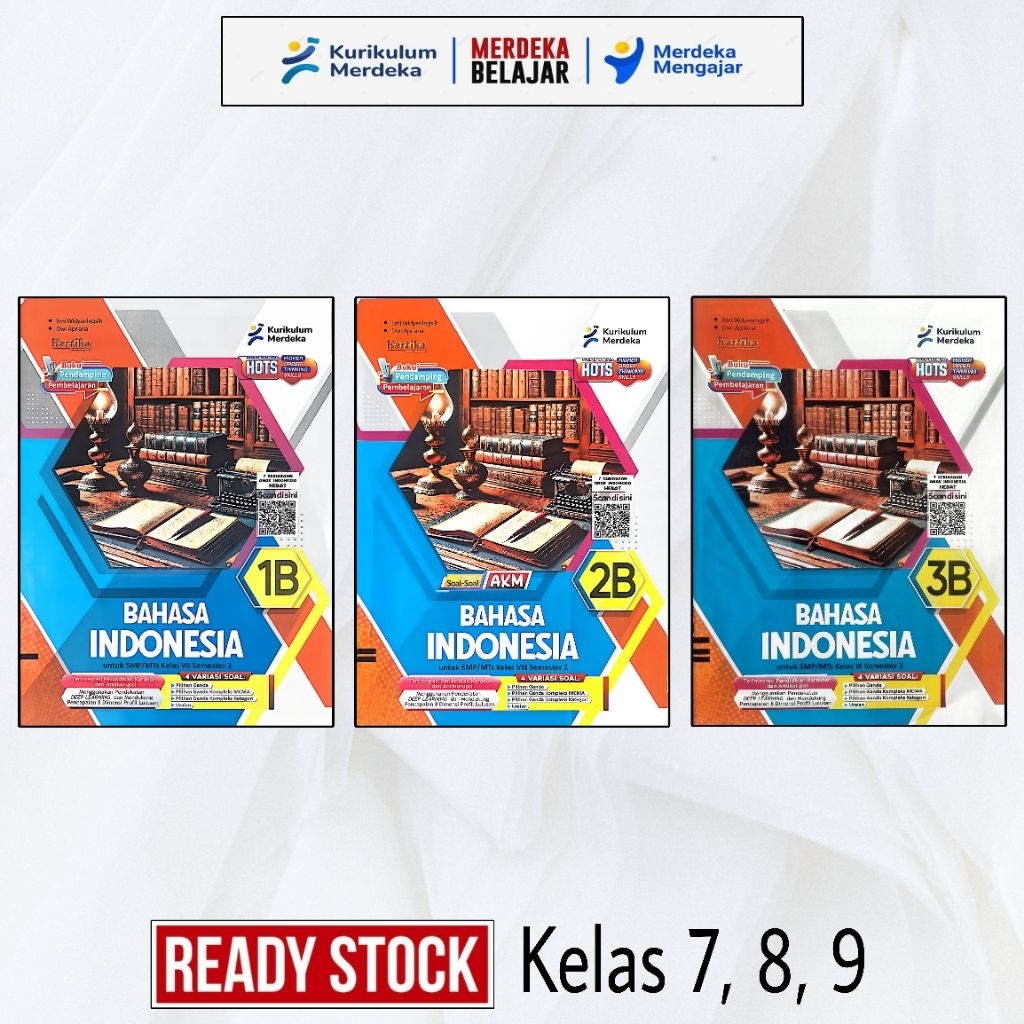 KARTIKA : LKS Bahasa Indonesia untuk SISWA Kelas 7 8 9 - Semester 2 TA 2025 - 20260