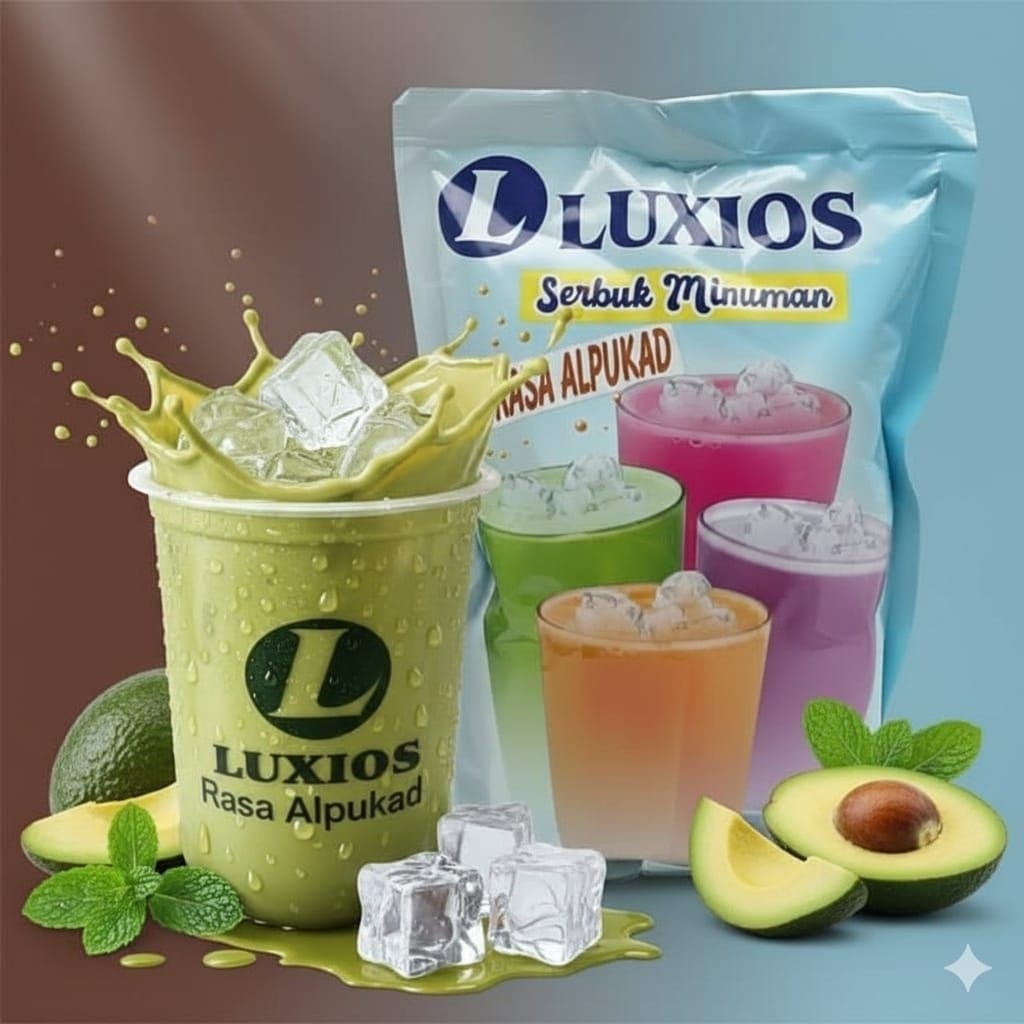 Serbuk Minuman Luxios murah 500gr