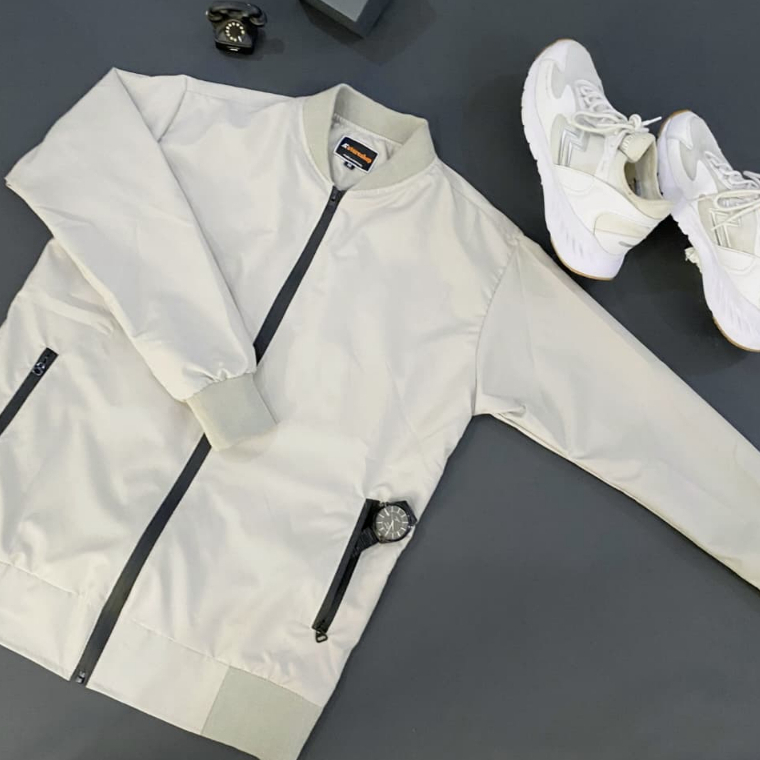 Jaket Pria Jacket Bomber Parasut Jn Anti Air Keren
