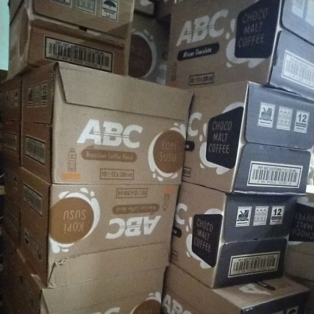 kopi abc botol 1 dus 12 botol