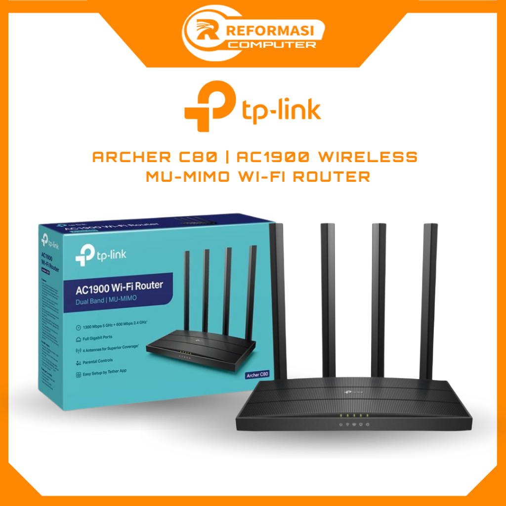 TP-Link Archer C80 AC1900 Wifi Router TpLink Archer C80 C 80