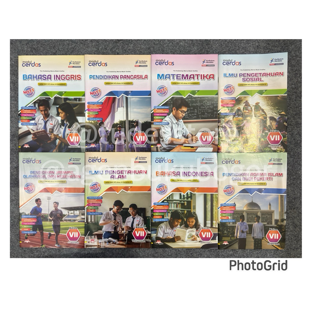 LKS CERDAS KELAS 7 SEMESTER 2 TERBARU