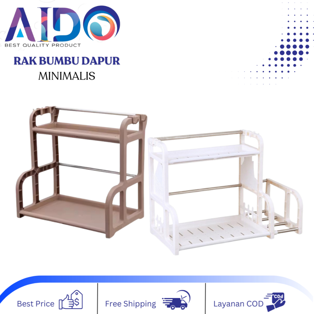 Rak bumbu portabel / rak dapur mini / Rak Dapur Kaleng Bumbu Rak Dapur Rak Bumbu Botol Bumbu