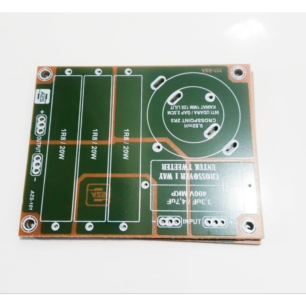 PCB Crossover Pasif 1 Way Crossover Twetter