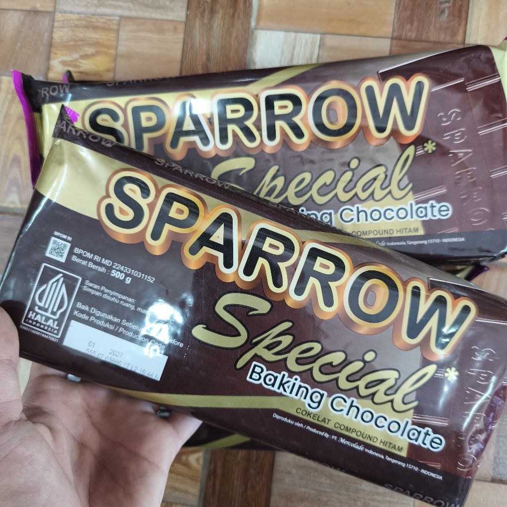 #ANDREMATBUMBU# COKLAT BATANG SPARROW 500Gram UNTUK BAHAN KUE