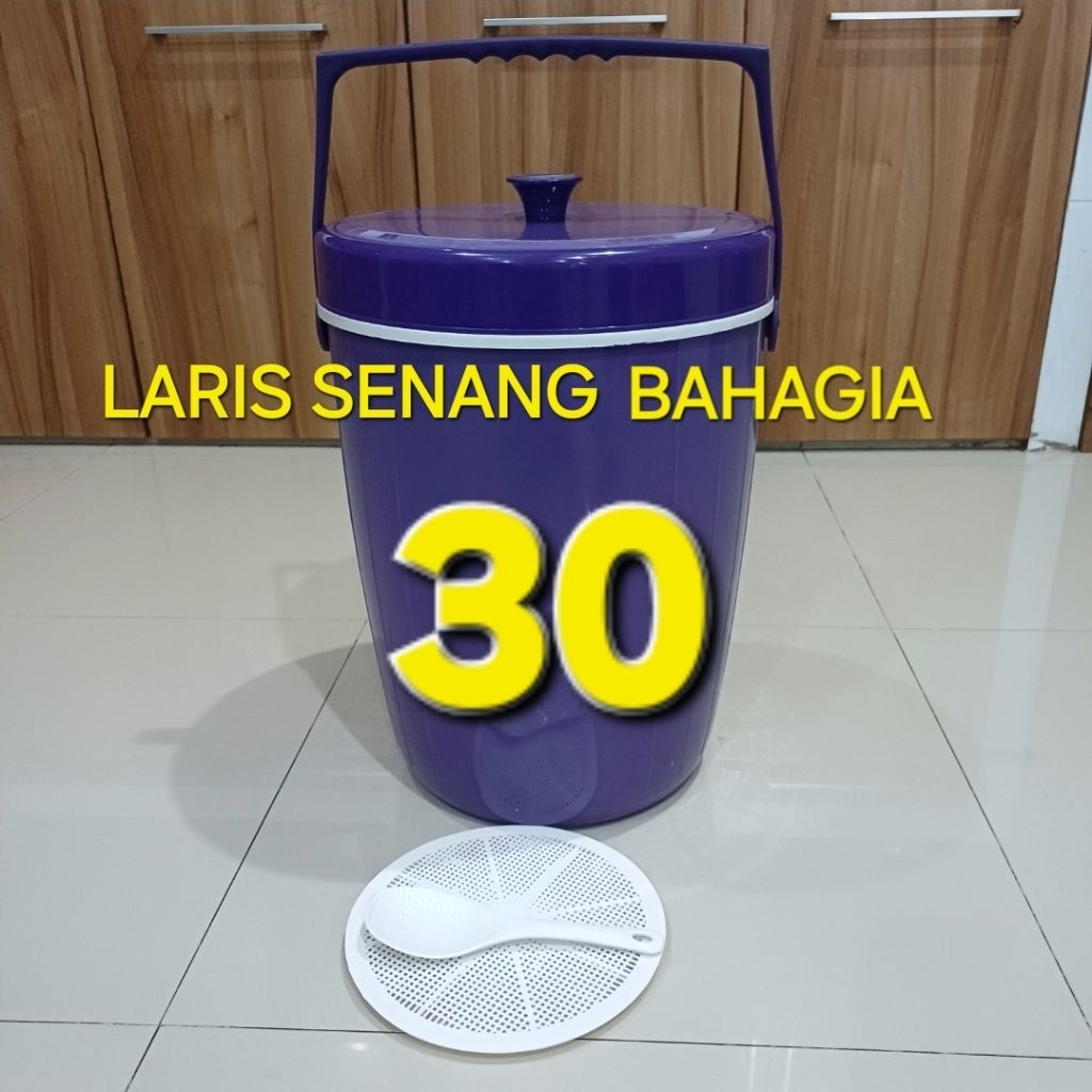 Rice Bucket 30 / Ice Bucket 30 / Termos Nasi 30 / Termos es 30 / Termos Es Batu / Rice Ice Bucket 30