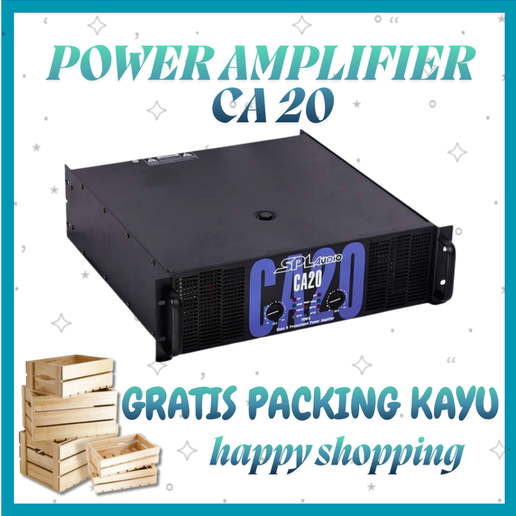 SPL Audio Power Amplifier CA 20