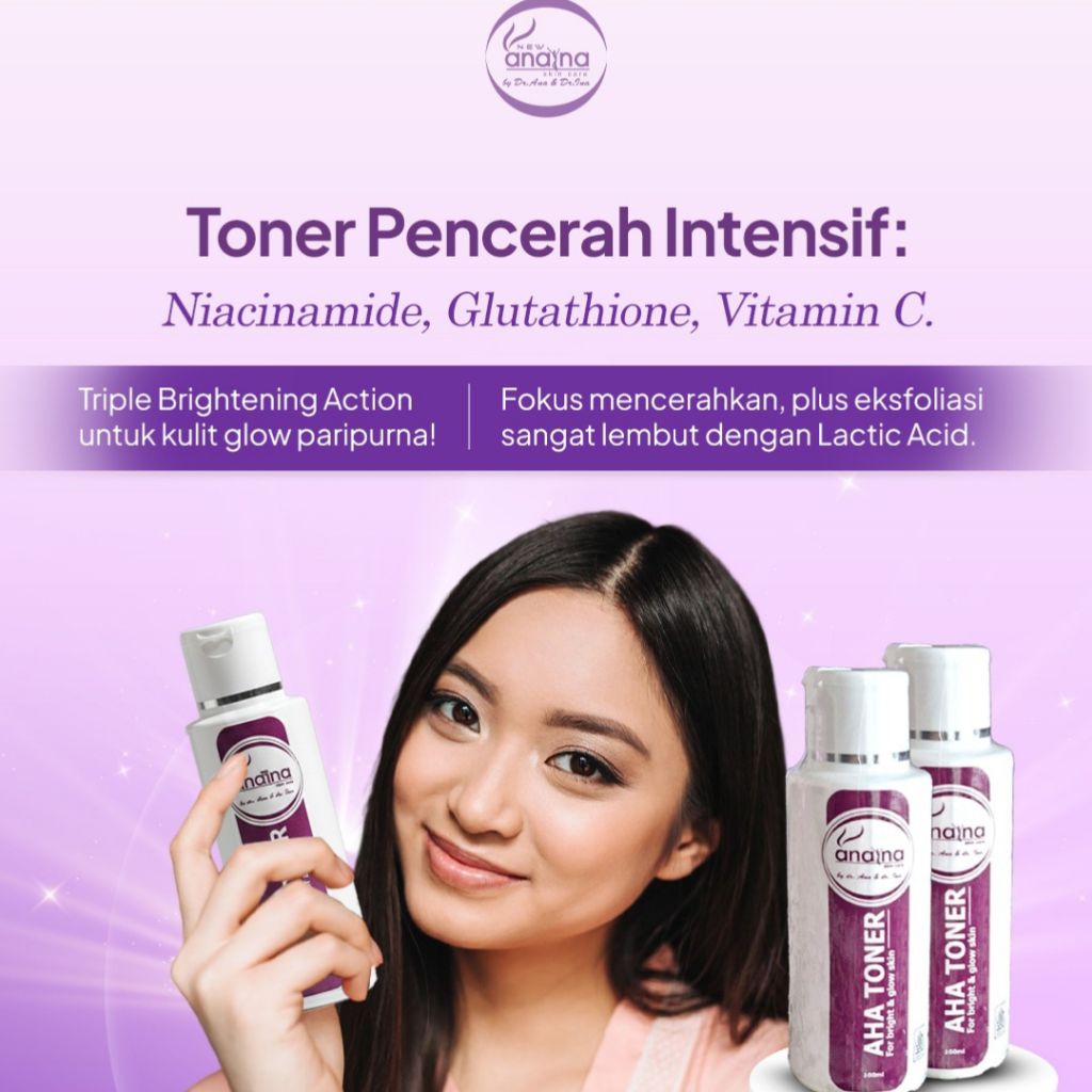Aha Toner Anaina Skincare