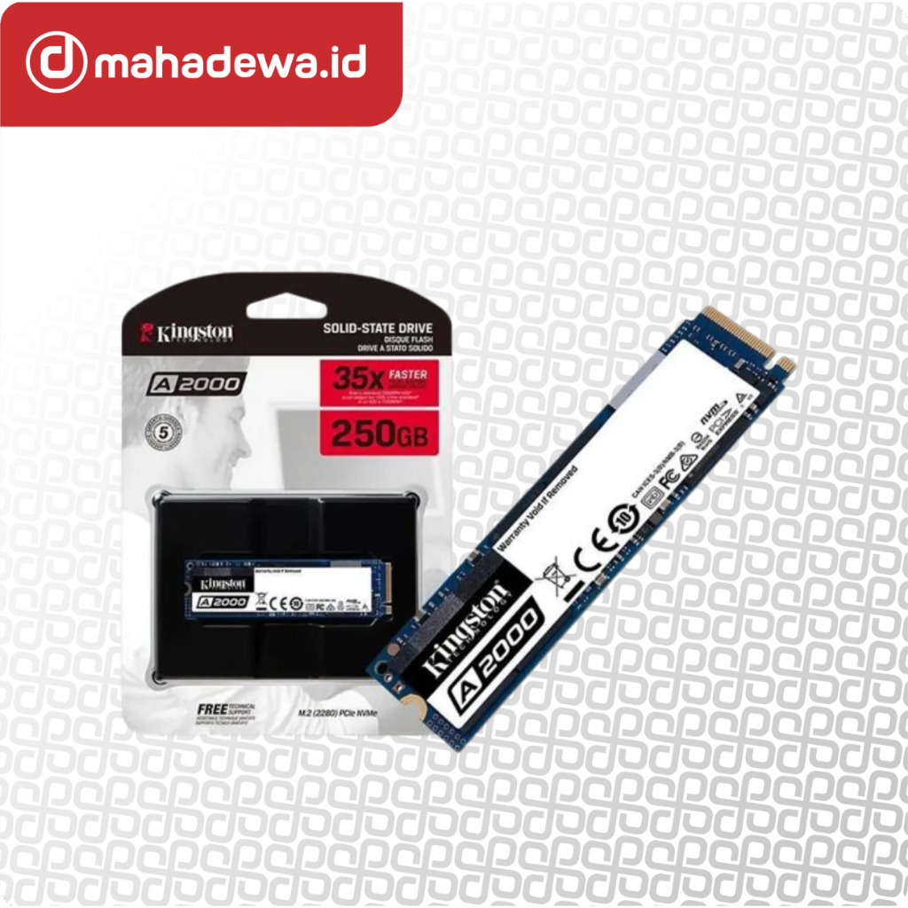 Kingston SSD 250G A2000 NVME M2 250GB M.2 NVMe