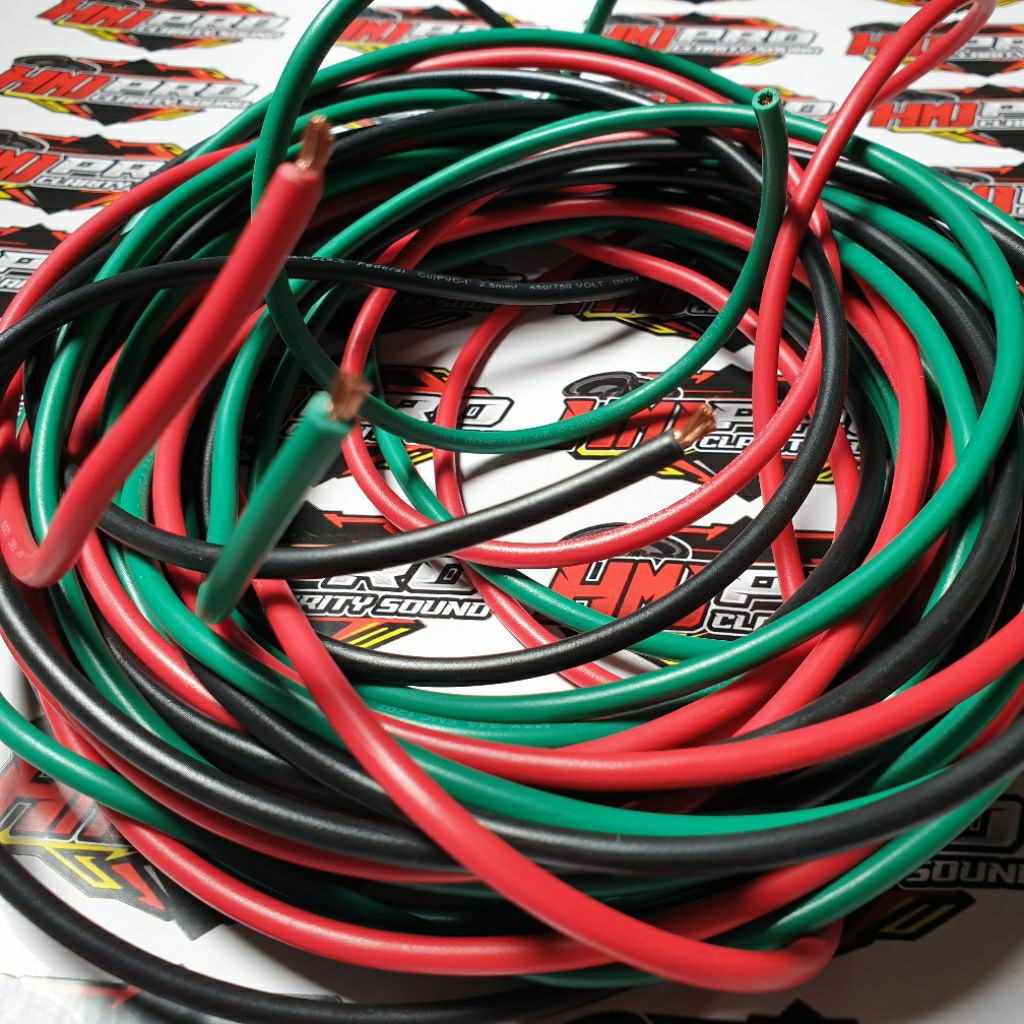 KABEL AUDIO FEDERAL NYAF 2,5MM KABEL RAKIT 2,5MM ECER PERMETER