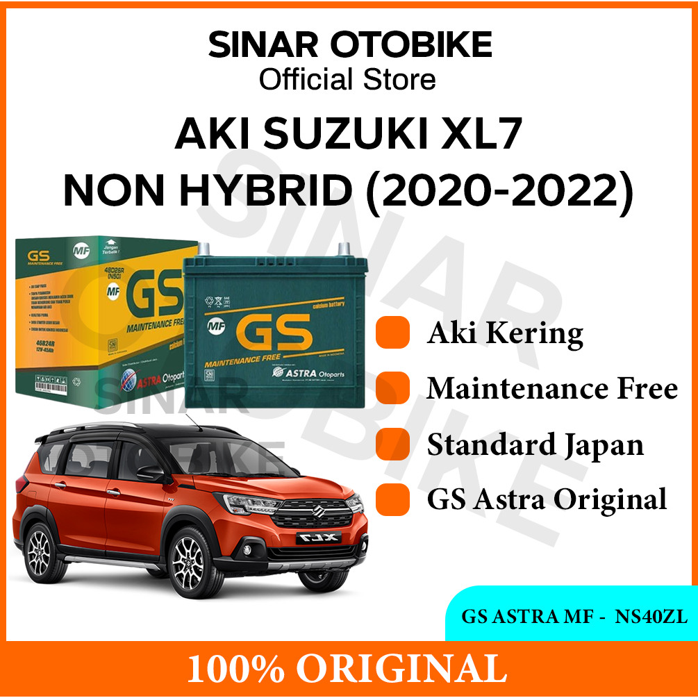 AKI XL7 NON HYBRID GS ASTRA MF KERING - NS40ZL