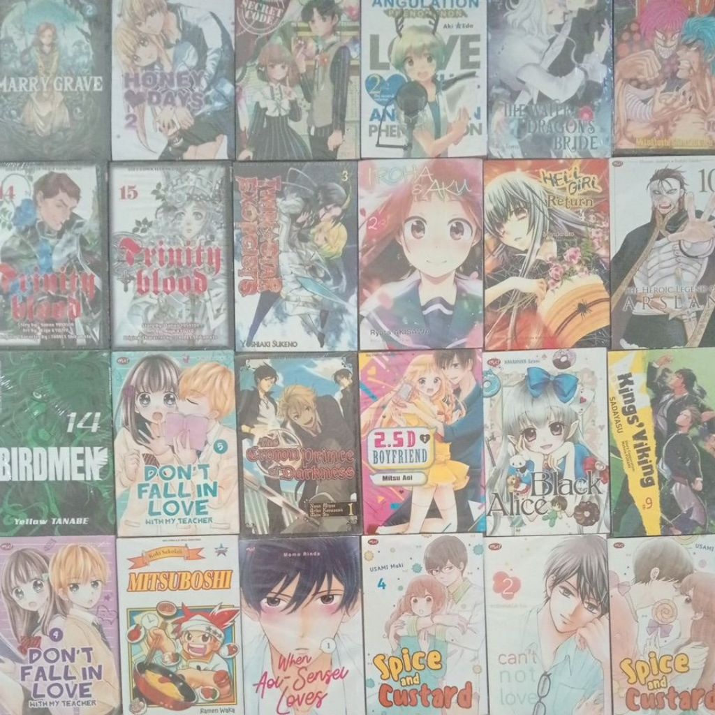 komik baru original/ komik remaja judul bebas pilih