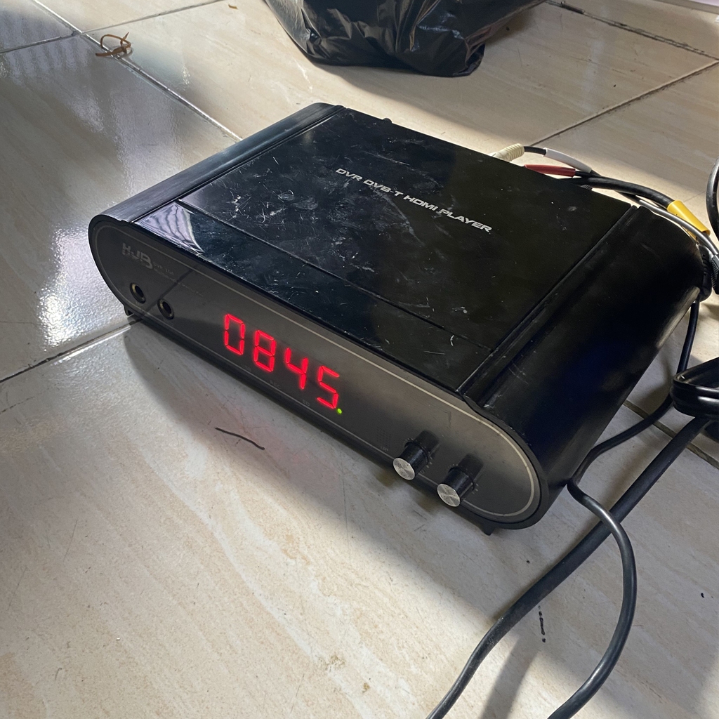 HJB DVR HDMI PLAYER 10A Multimedia buat rekam dan pemutar dvd home theater tes nyala