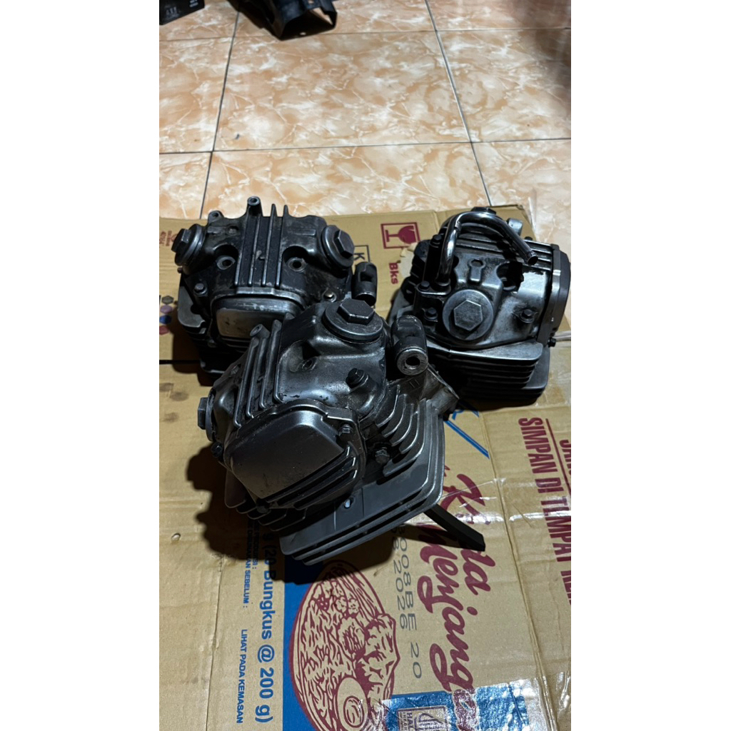 Kop tirev head kop tirev Tiger revo original copotan motor isi klep