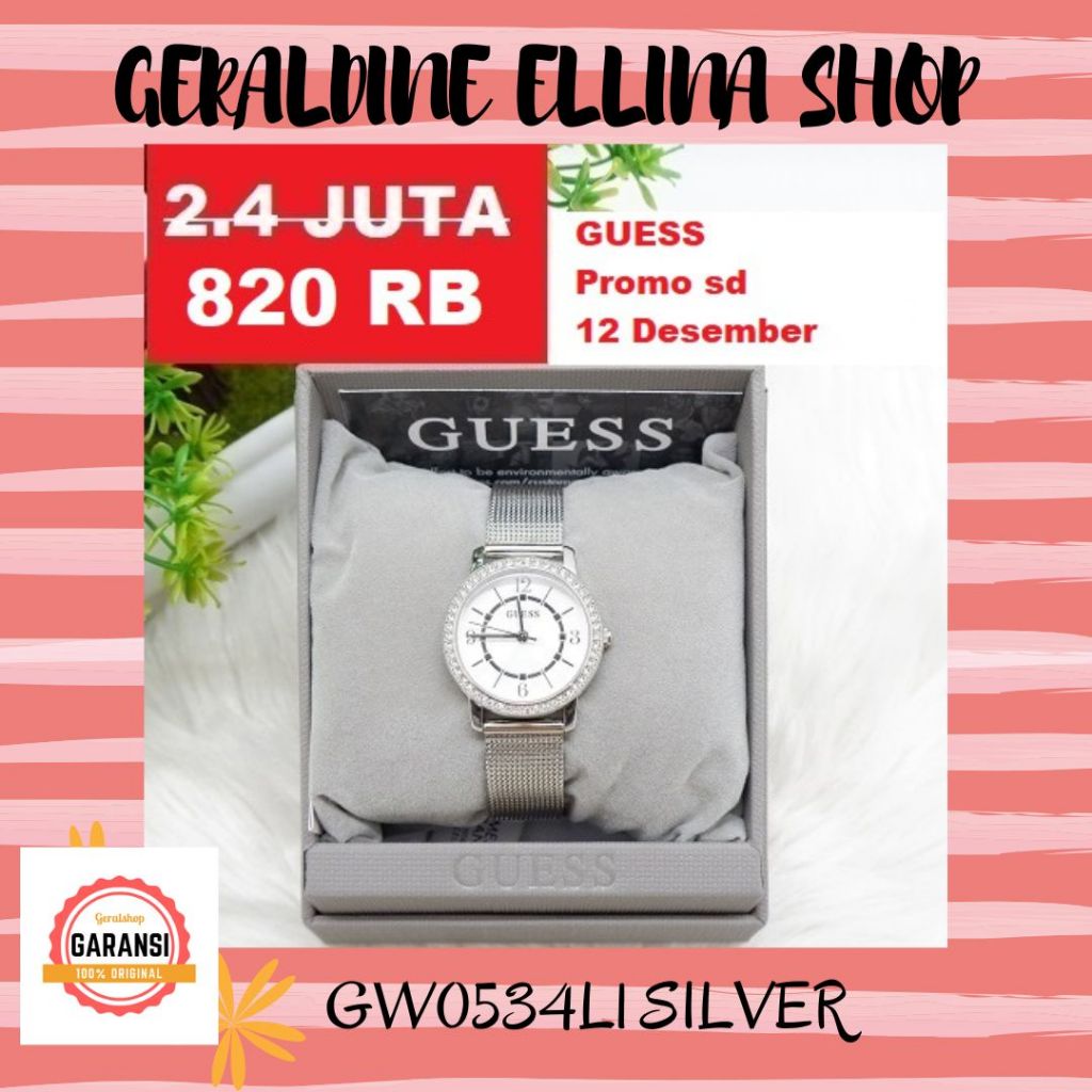 Jam tangan Guess Original SALE Store Seri GW0411L2