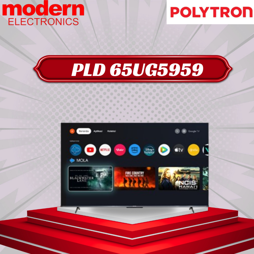 GOOGLE TV POLYTRON 65 INCH PLD65UG5959