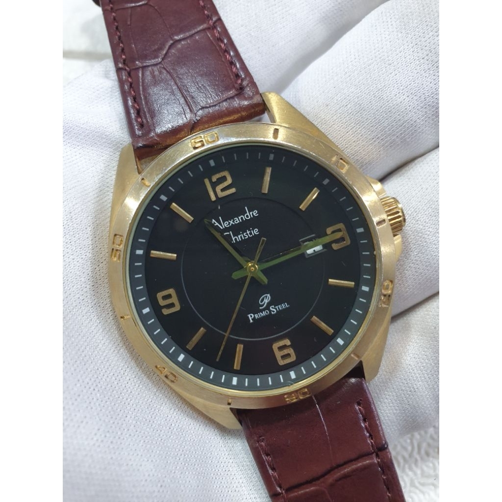 Jam Alexandre Christie 1016MD Pria Original Preloved