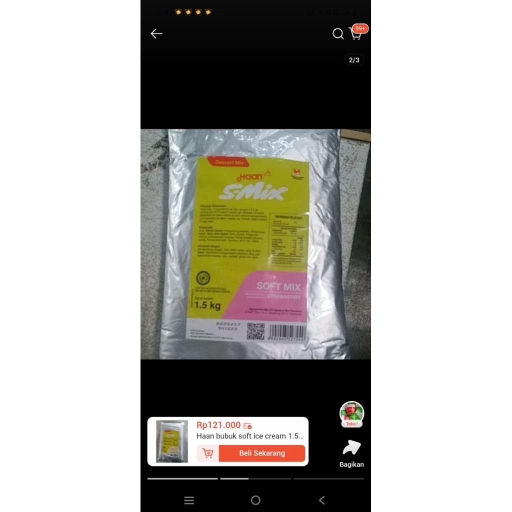 haan bubuk es krim soft 1.5 kg