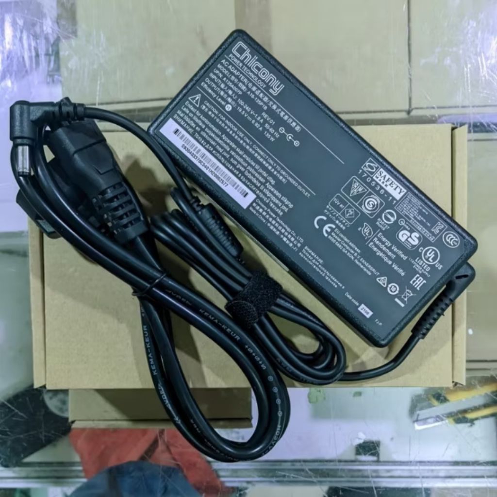 Adaptor Charger + Kabel Power Laptop Gaming Axioo Pongo 725 750 760 960 19.5V 6.92A 135W