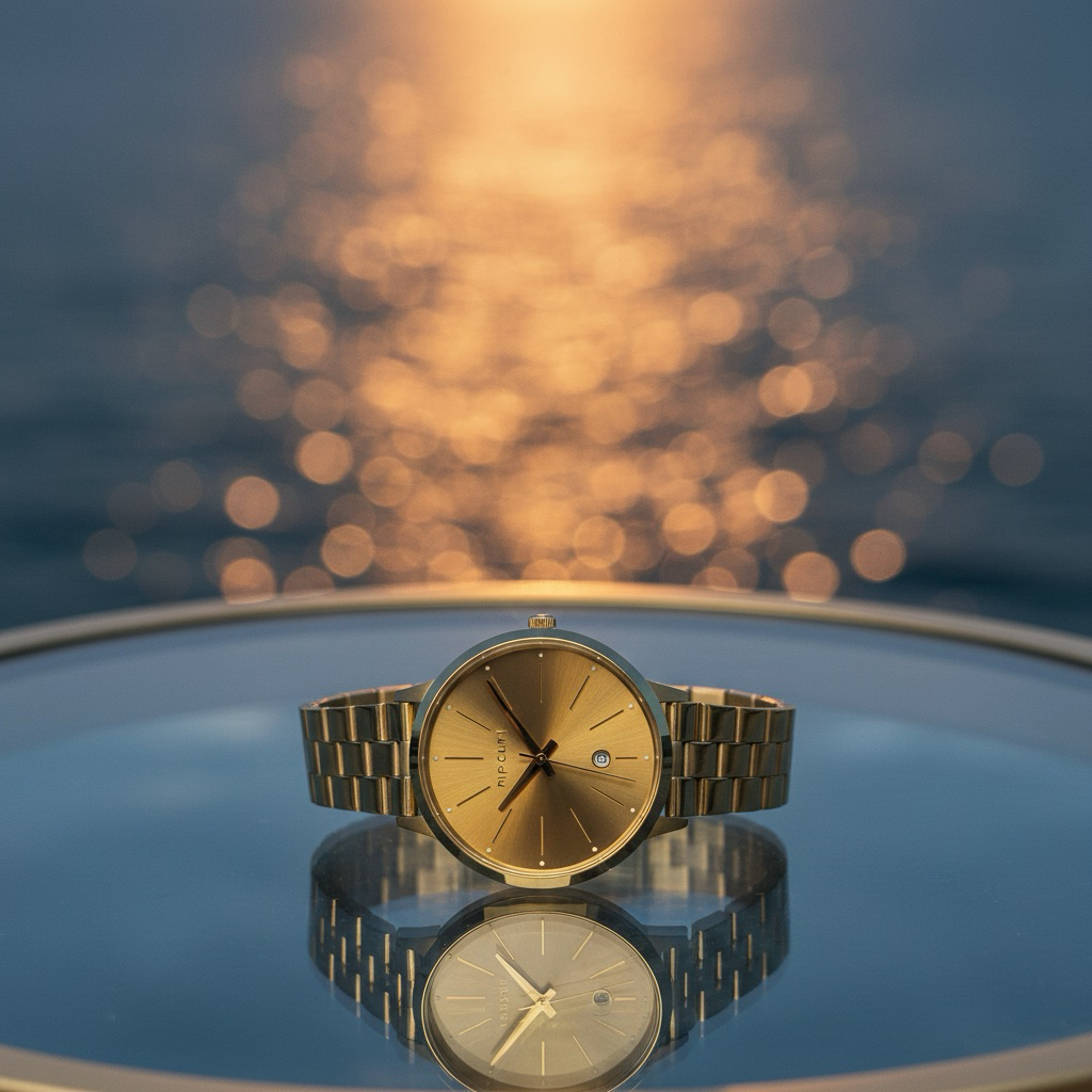 Jam tangan ripcurl lola slim gold sss