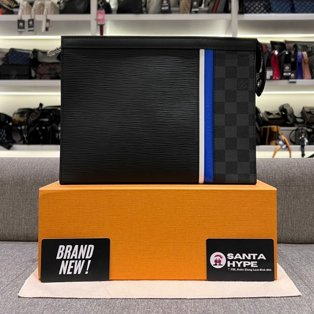 Louis Vuitton Epi Damier Voyage Clutch