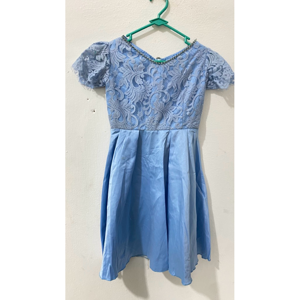 pl gaun anak perempuan/preloved gaun natal anak perempuan/preloved gaun brokat