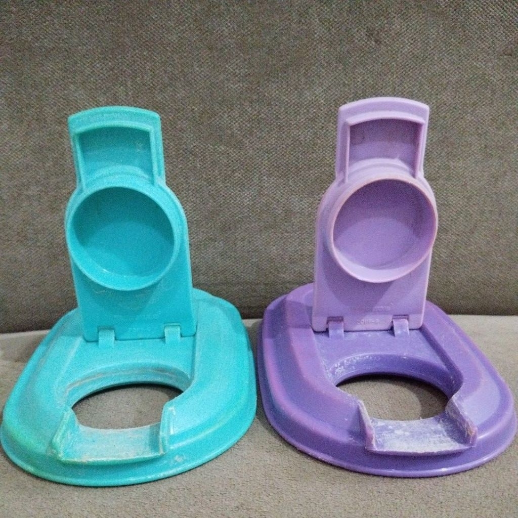 tutup teko oval PL second tupperware mines kotor tidak ada sobek