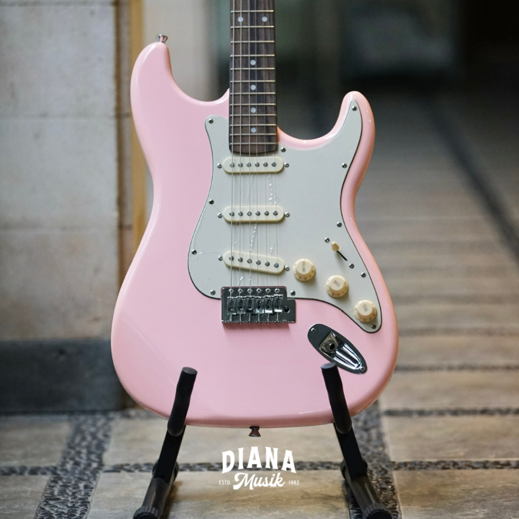 Gitar Elektrik Legacy EG100 / EG 100 Shell Pink