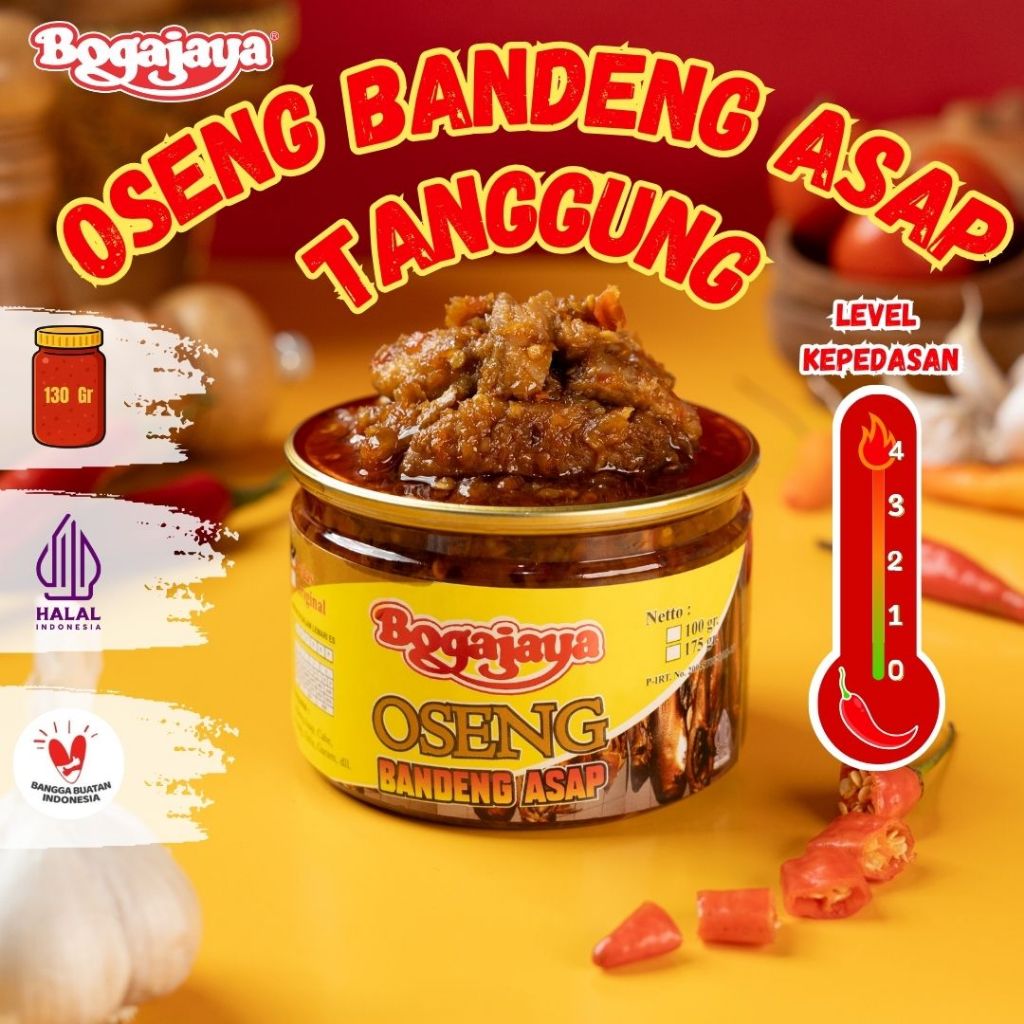 SAMBAL OSENG BANDENG ASAP TANGGUNG BOGAJAYA 130GR