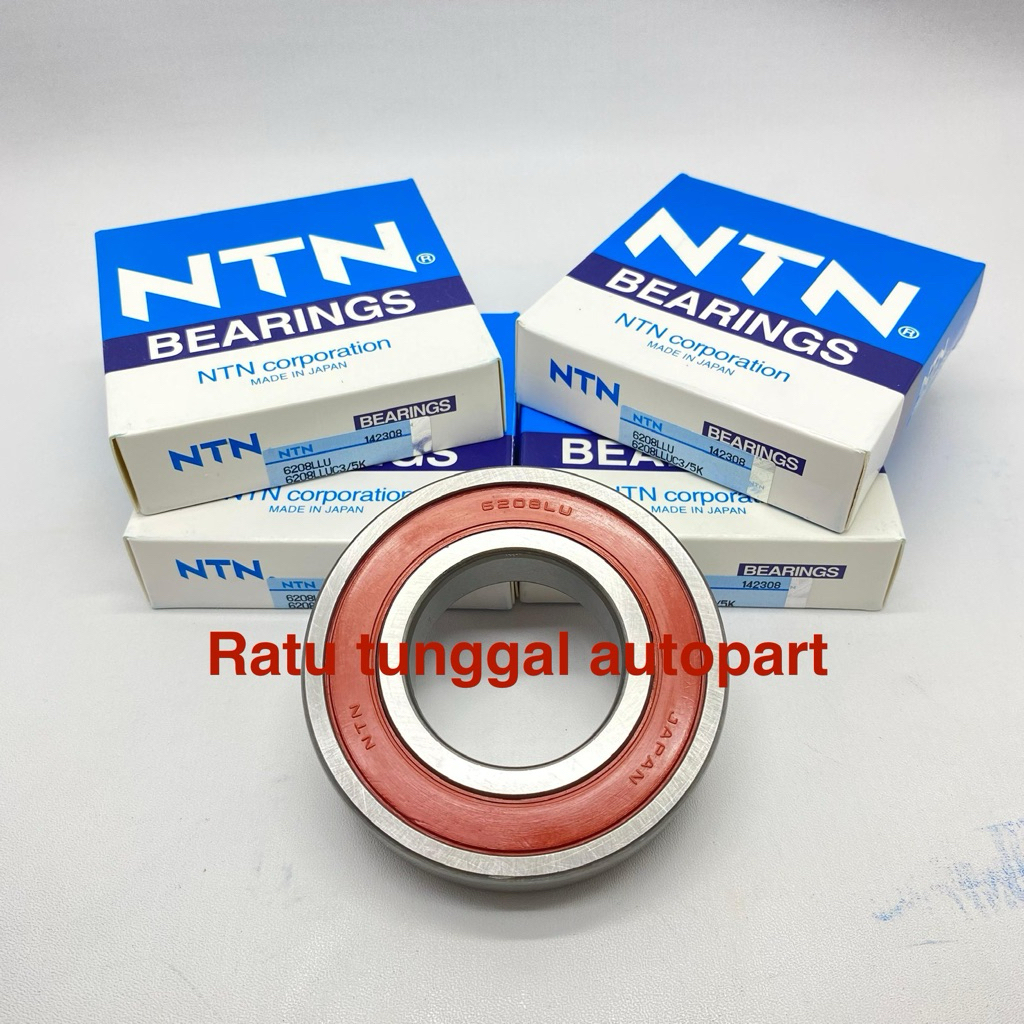 BEARING 6208 LLU NTN 6208LLU NTN TUTUP KARET