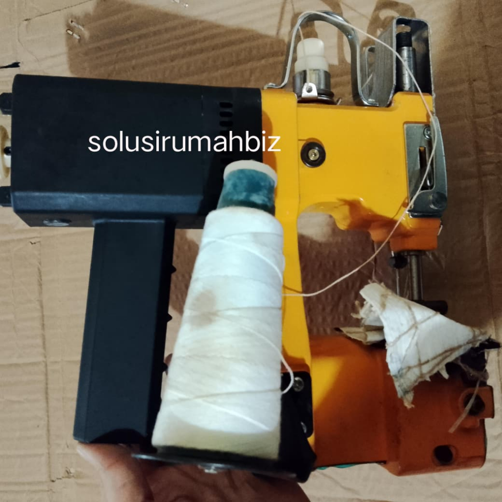 MESIN JAHIT KARUNG TANGAN PORTABLE COLOK LISTRIK